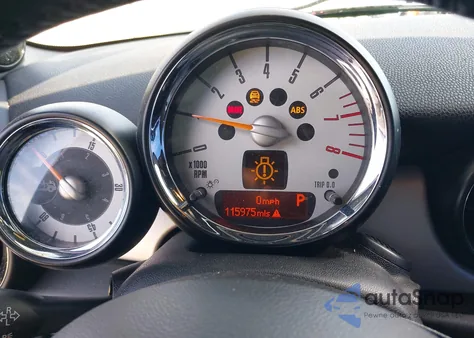 2011 Mini Cooper z USA, uszkodzony, nr VIN WMWZN3C51BTZ78216